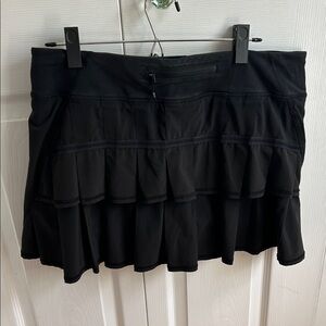 Lululemon Athletica Black Mini Skirt